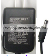 GROUP WEST AUA-05-1600 AC ADAPTER 5VDC 1600mA new -(+)-